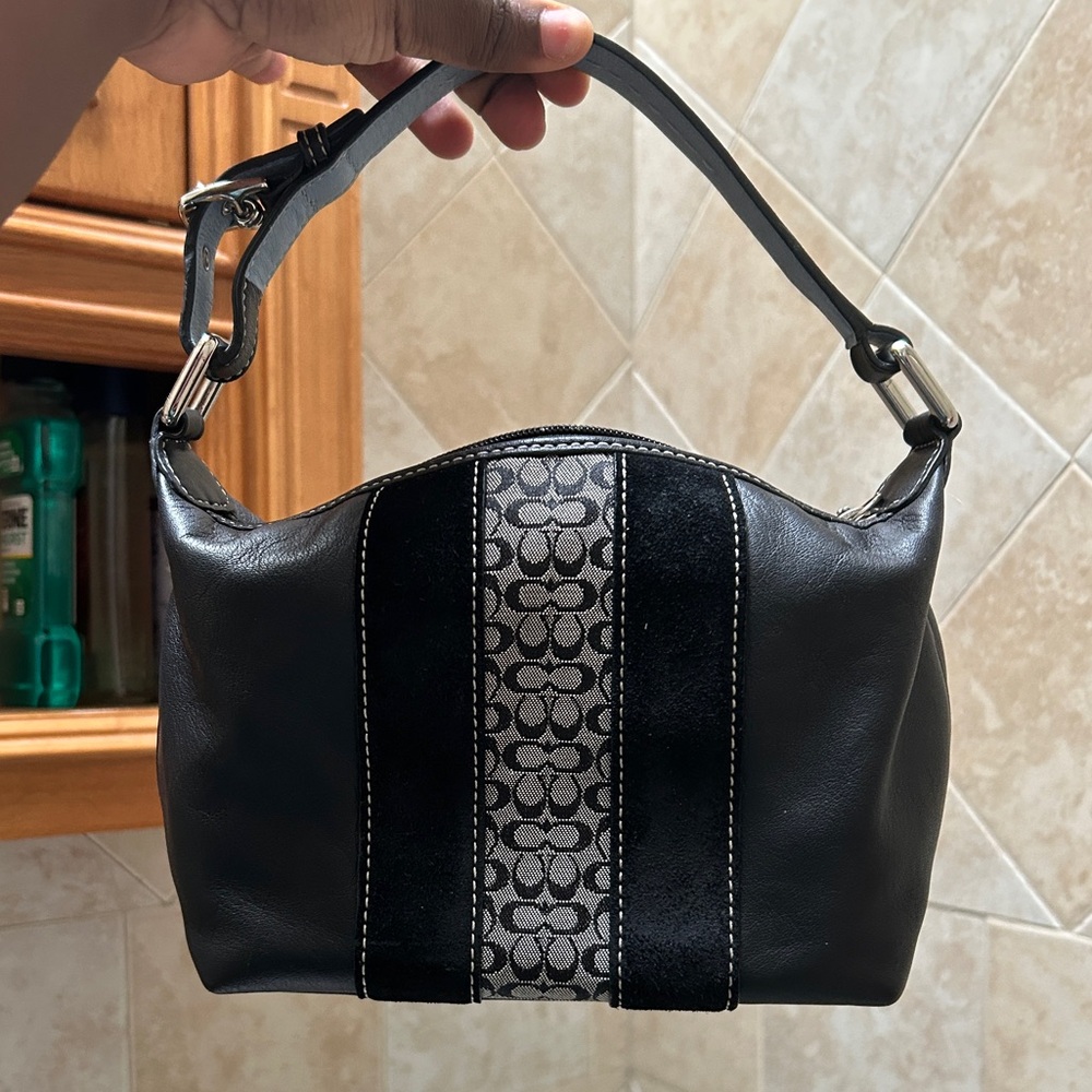 Mini coach bag Y2K vibe